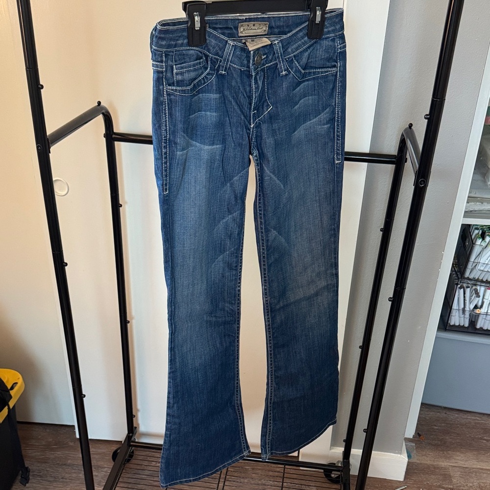 William Rast Dark Blue Flare Jeans